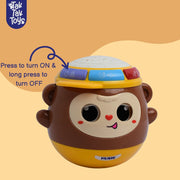 Tak Tak Toys Jungle Beats - Musical Monkey Toy with Lights
