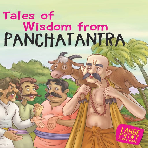 Tales of Wisdom from Panchatantra - Large Print Hindi Edition-Story Books-Ok-Toycra