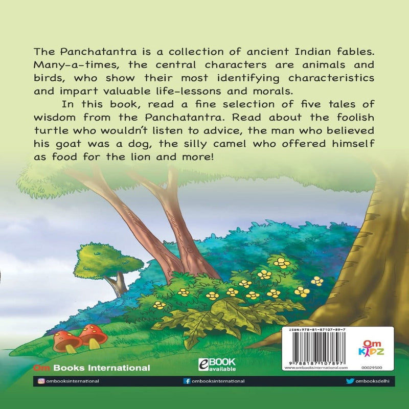 Tales of Wisdom from Panchatantra - Large Print Hindi Edition