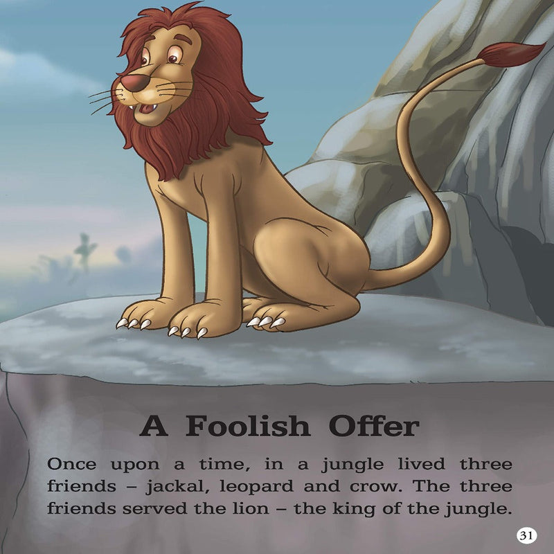 Tales of Wisdom from Panchatantra - Large Print Hindi Edition