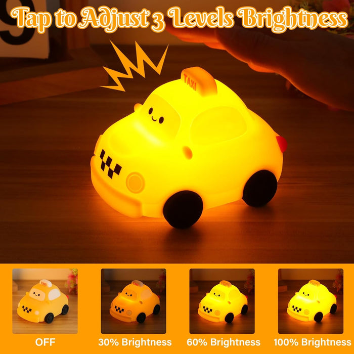 Taxi Night Silicone Lamp-Electronic Toys-Bright International-Toycra
