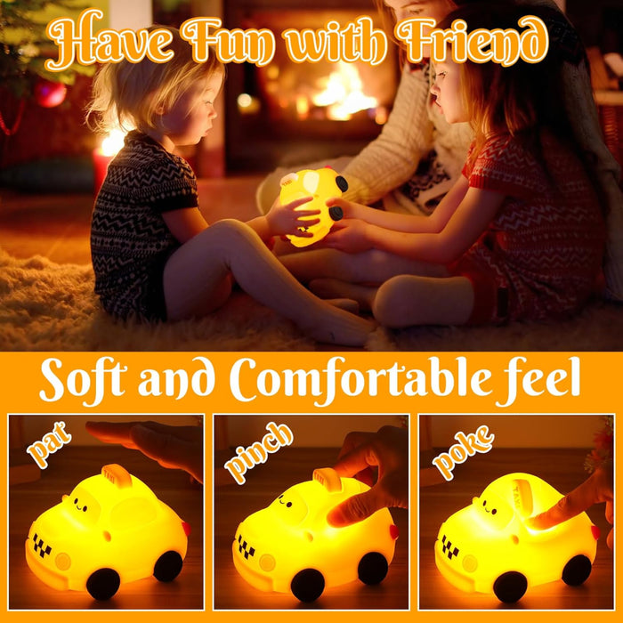 Taxi Night Silicone Lamp-Electronic Toys-Bright International-Toycra