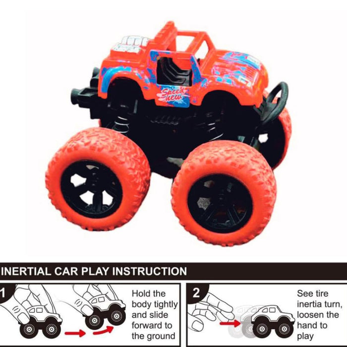 Techno Toys 4x4 Stunt Car ( Pack of 3)-Vehicles-Techno Toys-Toycra