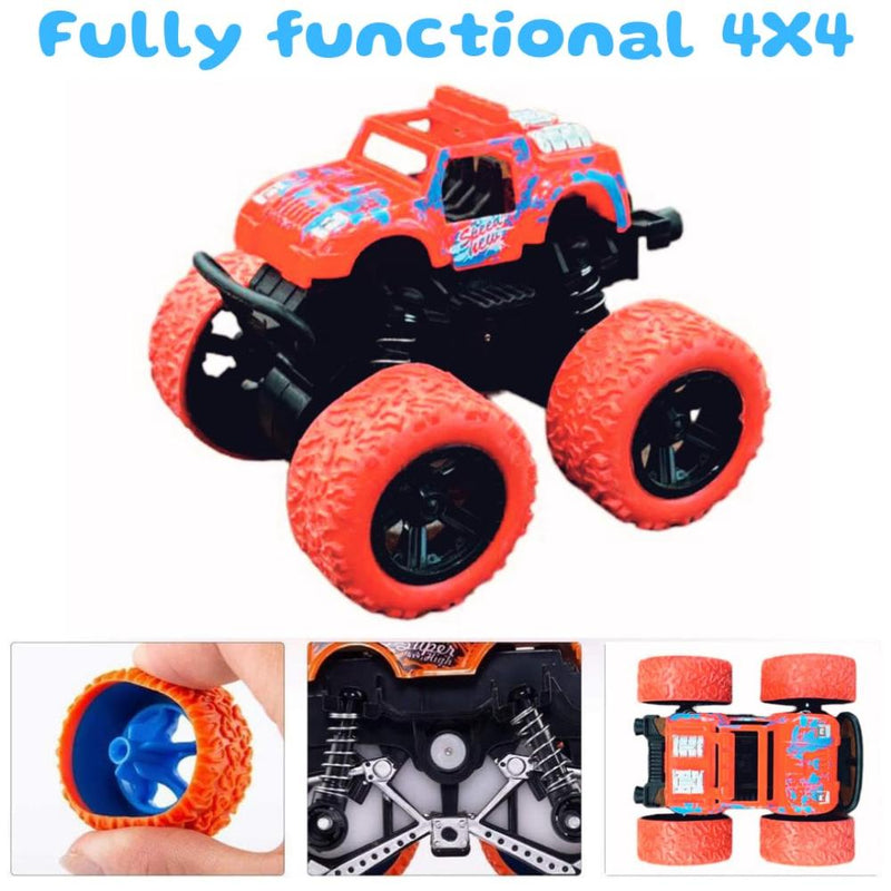 Techno Toys 4x4 Stunt Car ( Pack of 3)