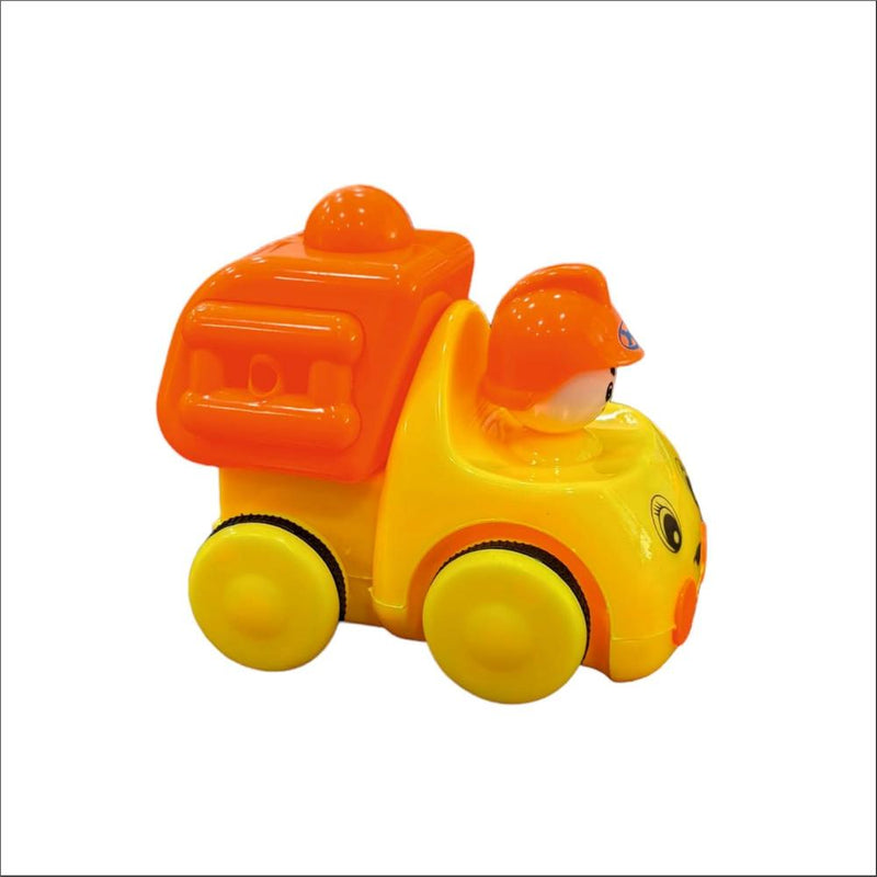 Techno Toys Cartoon Builder Construction Series Truck Toys ( Pack of 4) - Multicolor