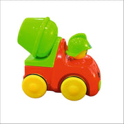 Techno Toys Cartoon Builder Construction Series Truck Toys ( Pack of 4) - Multicolor