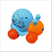 Techno Toys Cute Snail Push and Go Friction Toy - Multi Color-Action & Toy Figures-Techno Toys-Toycra