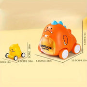 Techno Toys Dinosaur With Baby Friction Auto Toys for Kids - Pack of 3
