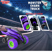 Techno Toys Monster Shark Truck Friction Powered Cars (Pack of 3)