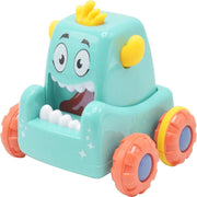 Techno Toys Press and Go Mini Monster Car (Pack of 4)