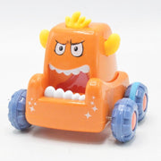 Techno Toys Press and Go Mini Monster Car (Pack of 4)