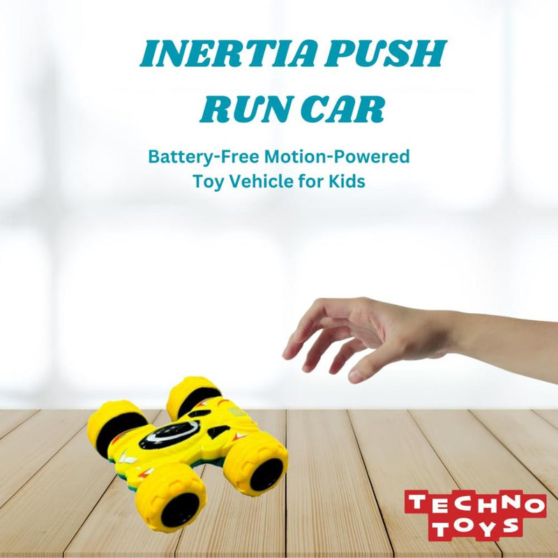 Techno Toys Pull Back Double-Sided Friction Powered Vehicles (Pack of 3)