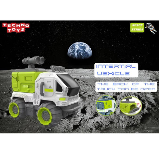 Techno Toys Space Vehicle Set Friction Powered Truck (Pack of 3)-Vehicles-Techno Toys-Toycra