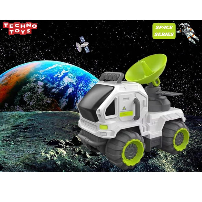 Techno Toys Space Vehicle Set Friction Powered Truck (Pack of 3)-Vehicles-Techno Toys-Toycra