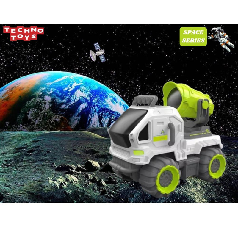 Techno Toys Space Vehicle Set Friction Powered Truck (Pack of 3)