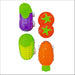 Techno Toys Vegetable Cartoon on Wheels Cars for Kids - (Pack of 4)-Vehicles-Techno Toys-Toycra