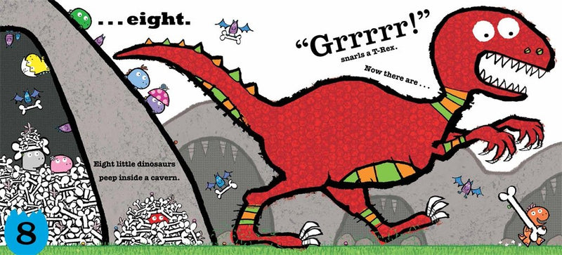 Ten Little Dinosaurs
