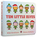 Ten Little Elves-Board Book-Hi-Toycra