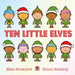 Ten Little Elves Picture Book-Picture Book-Hi-Toycra