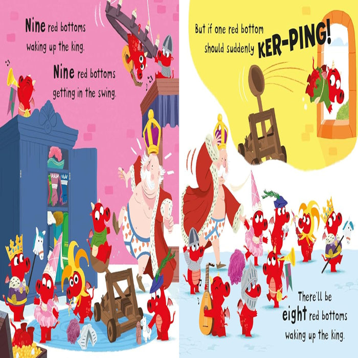 Ten Red Bottoms-Picture Book-Pan-Toycra