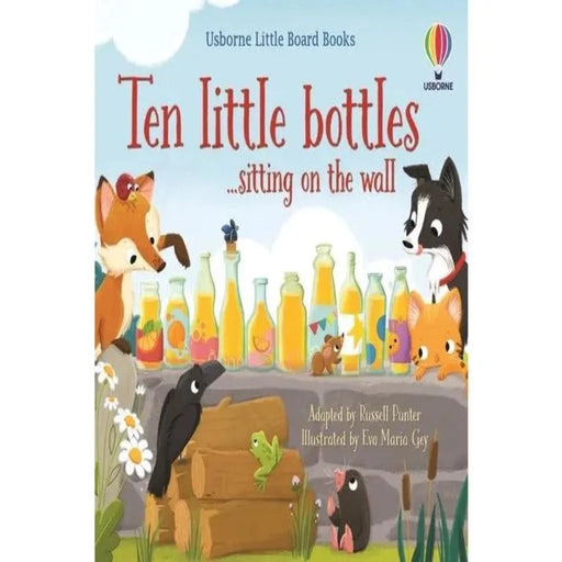 Ten little Bottles Sitting On The Wall-Books-Usb-Toycra