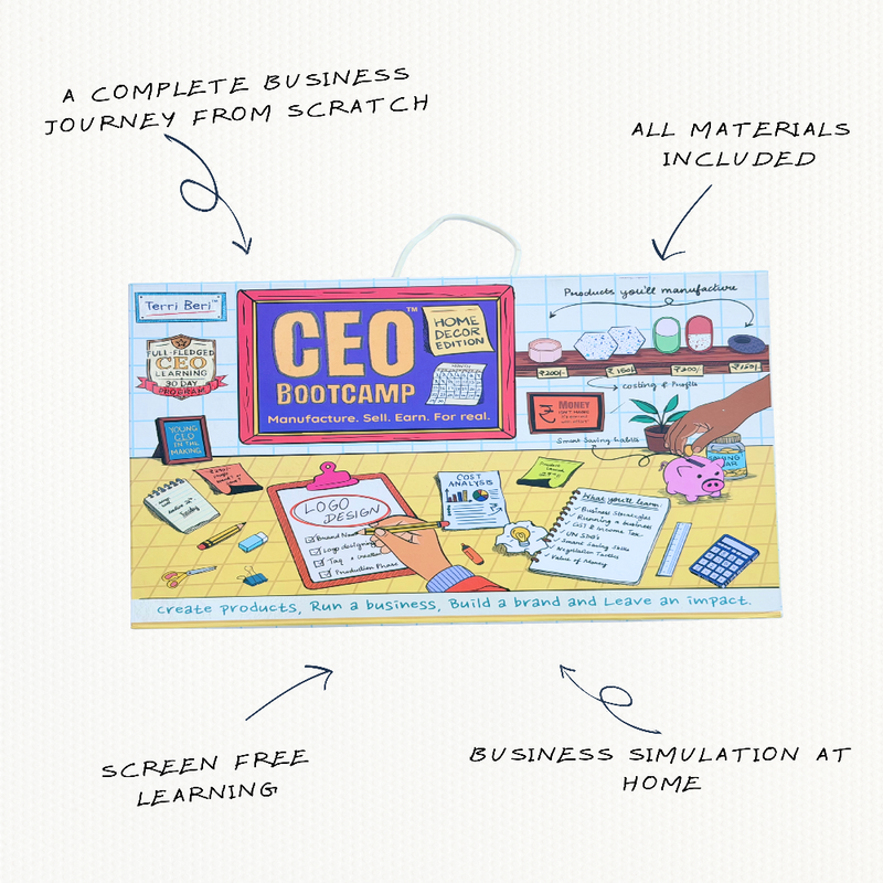 Terri Beri Ceo Bootcamp Home Decor Edition Learning Activity Kit