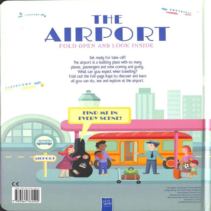 The Airport-Board Book-Toycra Books-Toycra