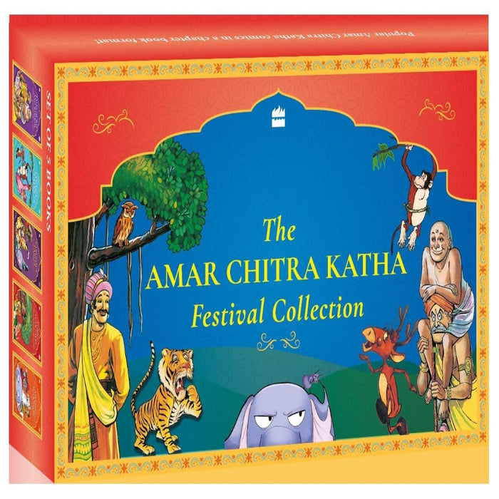 The Amar Chitra Katha Festival Collection (Set Of 5 Books)-Mythology Book-Hc-Toycra