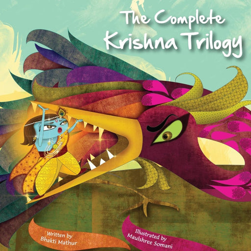 The Amma Tell Me Krishna Trilogy (Set Of Three Books)-Mythology Book-WH-Toycra