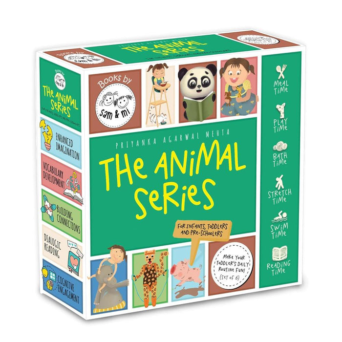 The Animal Series (Set Of 6 Books)-Picture Book-Sam And Mi-Toycra