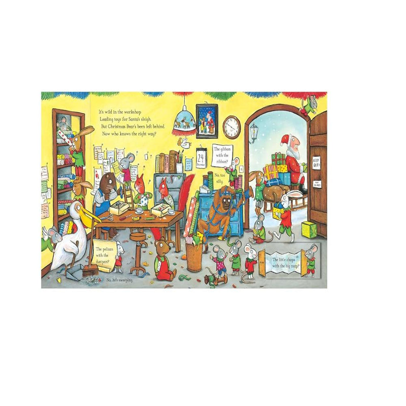 The Christmas Book A Lift-The-Flap Book