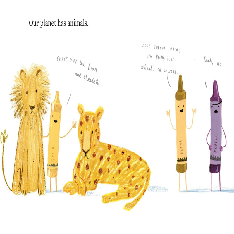 The Crayons Love Our Planet (Age : 3 Years+)