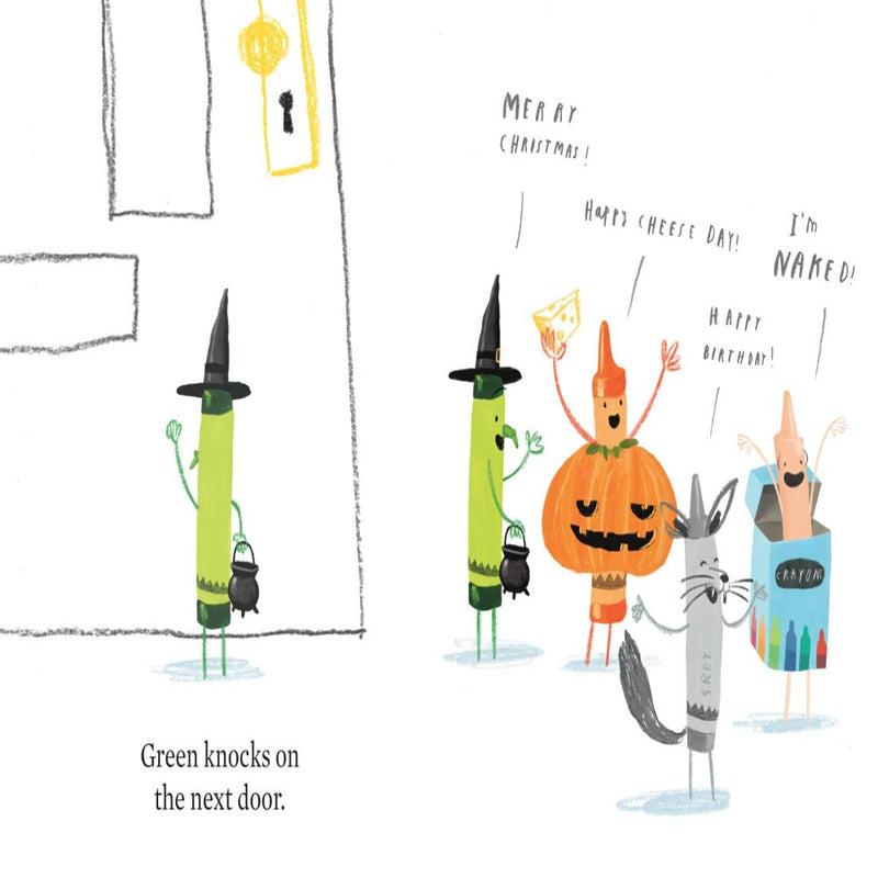 The Crayons Trick Or Treat By Oliver Jeffers