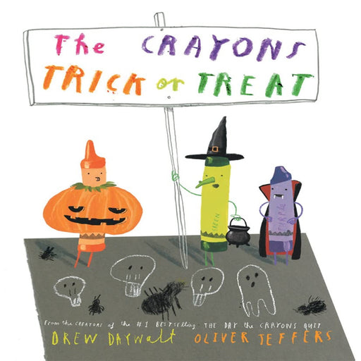 The Crayons Trick Or Treat By Oliver Jeffers-Picture Book-Hc-Toycra