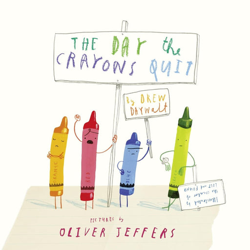 The Day The Crayons Quit By Oliver Jeffers-Picture Book-Hc-Toycra
