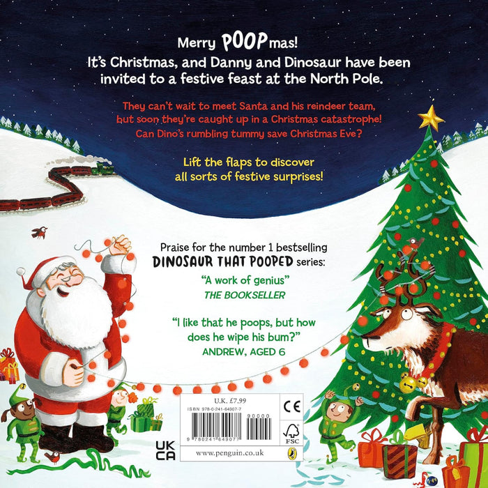 The Dinosaur That Pooped A Reindeer!-Picture Book-Prh-Toycra