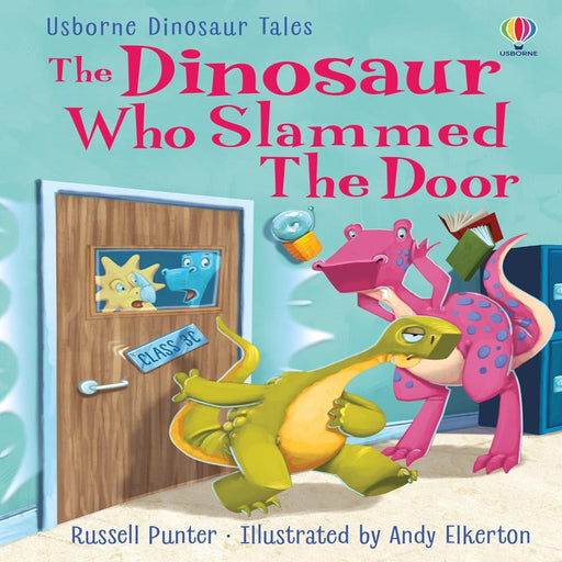 The Dinosaur Who Slammed The Door-Board Book-Usb-Toycra