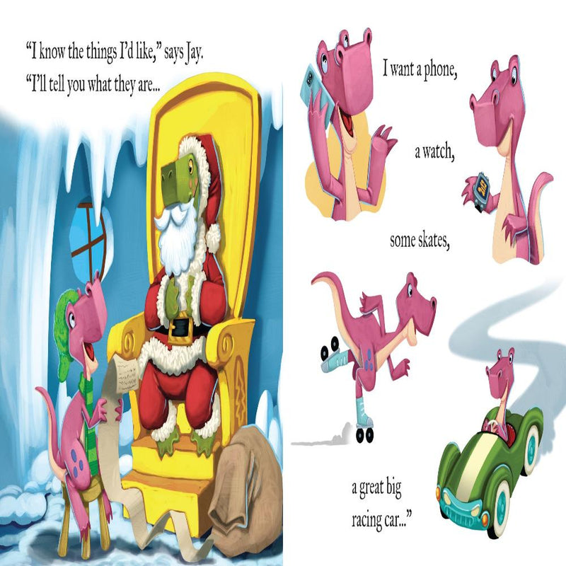 The Dinosaurs Who Met Santa Claus
