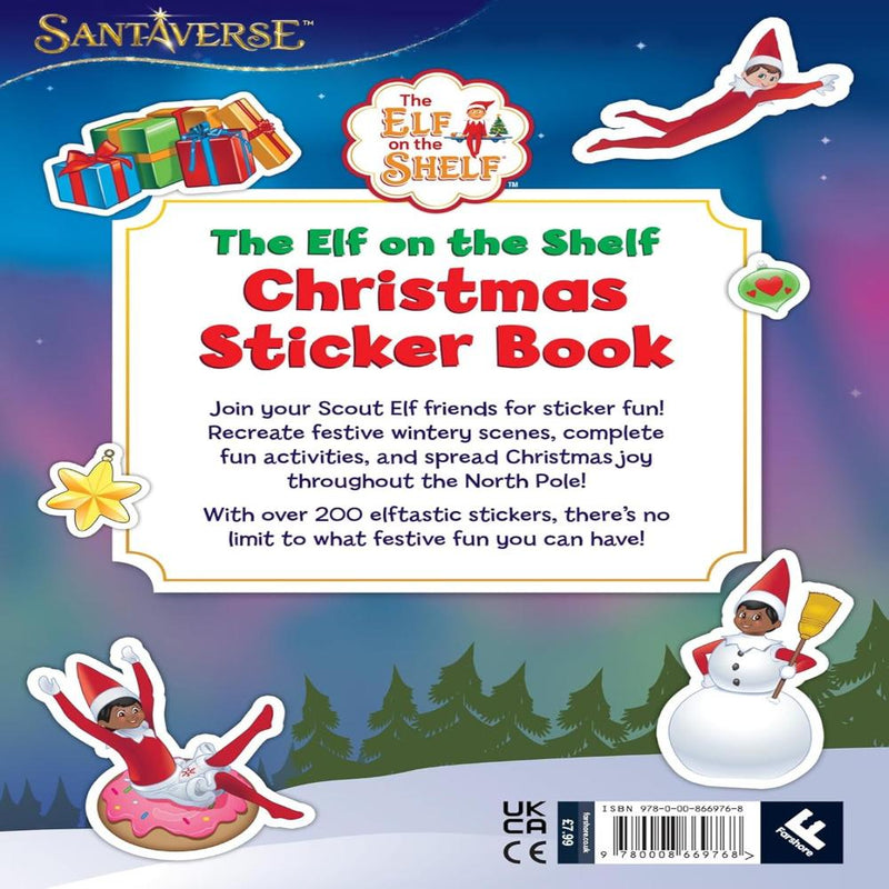 The Elf On The Shelf Christmas Sticker Book
