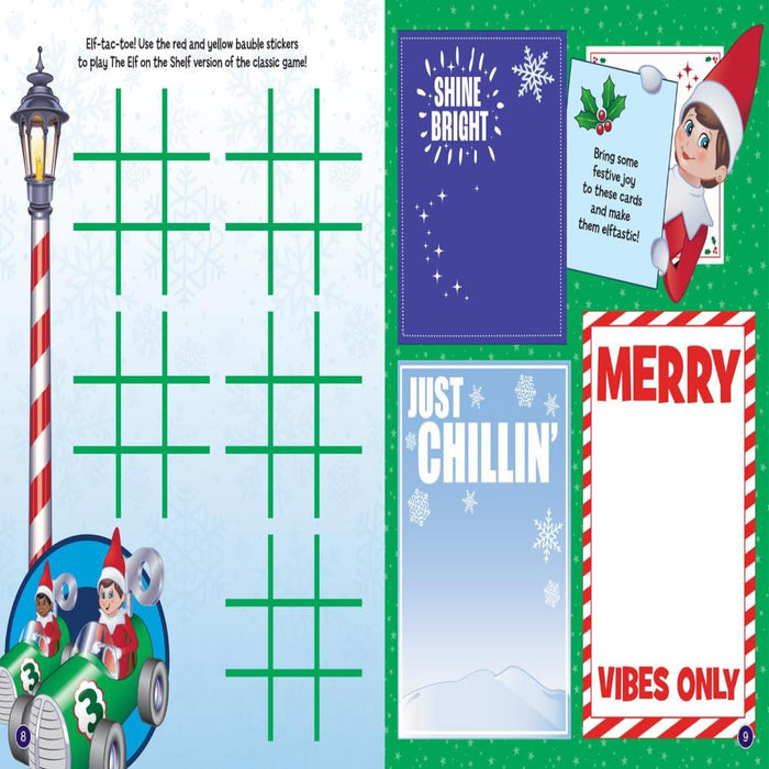 The Elf On The Shelf Christmas Sticker Book-Sticker Book-Hc-Toycra