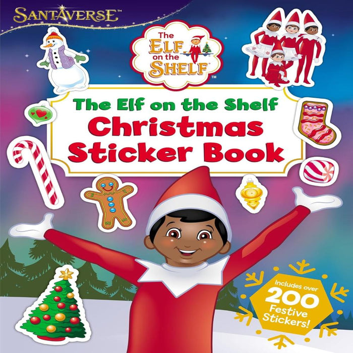 The Elf On The Shelf Christmas Sticker Book-Sticker Book-Hc-Toycra