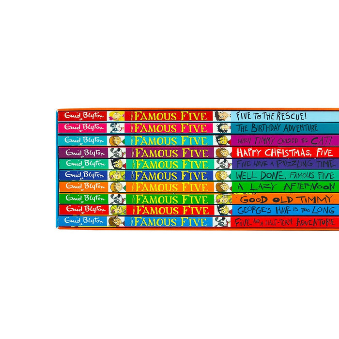 The Famous Five Adventures ( Set Of 10 Books )-Story Books-RBC-Toycra