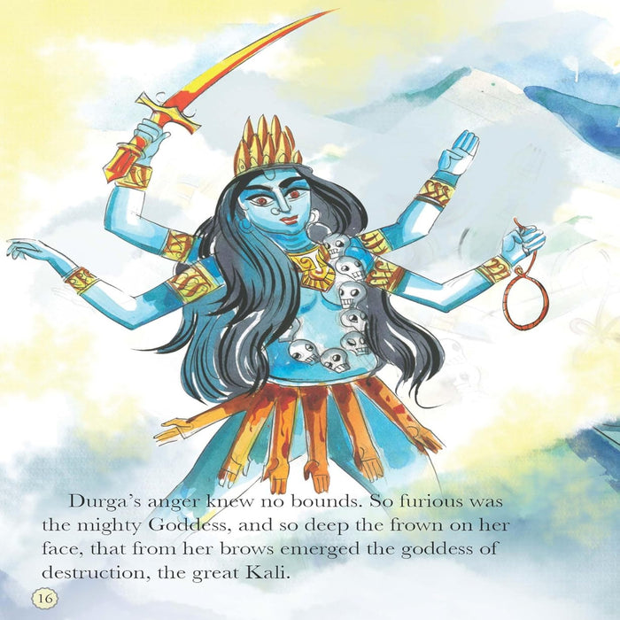 The Fearsome Goddess Kali-Mythology Book-Ok-Toycra