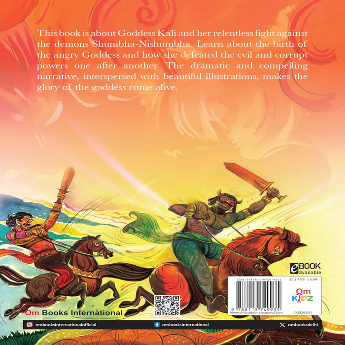 The Fearsome Goddess Kali-Mythology Book-Ok-Toycra