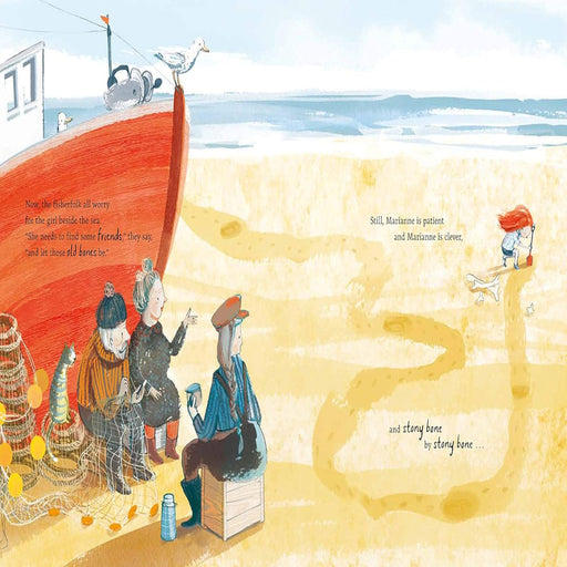 The Girl And The Dinosaur-Picture Book-Bl-Toycra