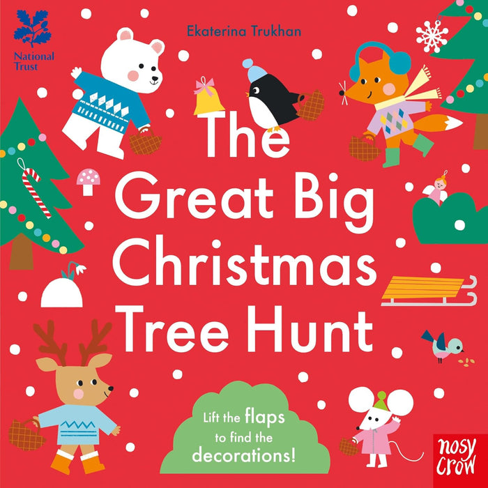 The Great Big Christmas Tree Hunt-Board Book-Hc-Toycra