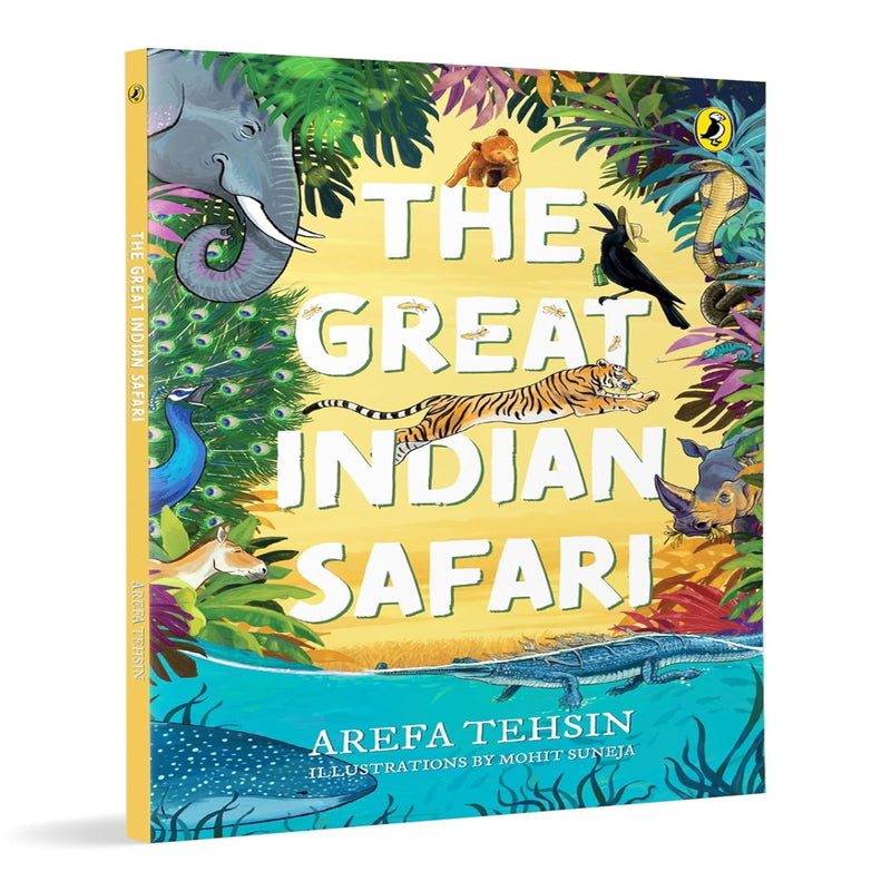 The Great Indian Safari Book (Age : 7 Years+)