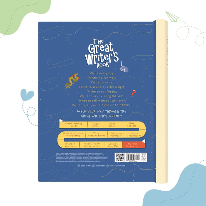 The Great Writer's Book-Activity Books-Sam And Mi-Toycra