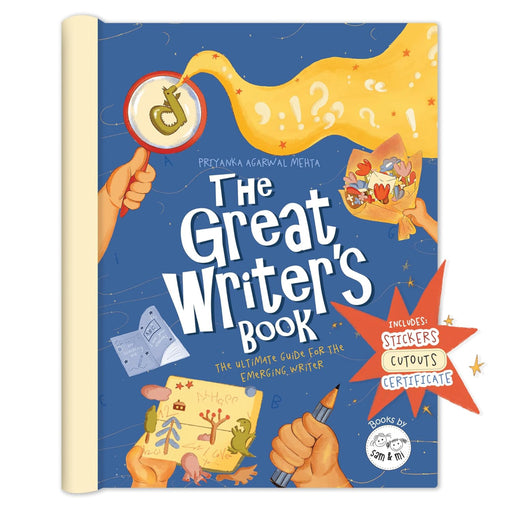 The Great Writer's Book-Activity Books-Sam And Mi-Toycra