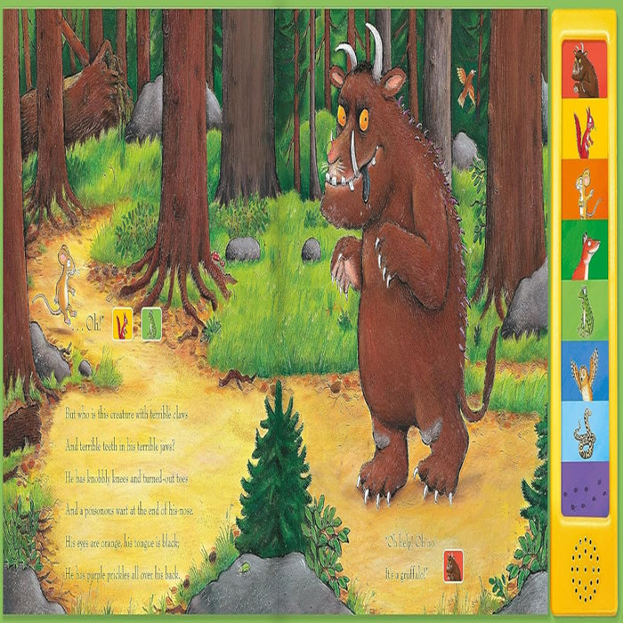 The Gruffalo A Noisy Storybook With Sounds-Sound Book-Pan-Toycra